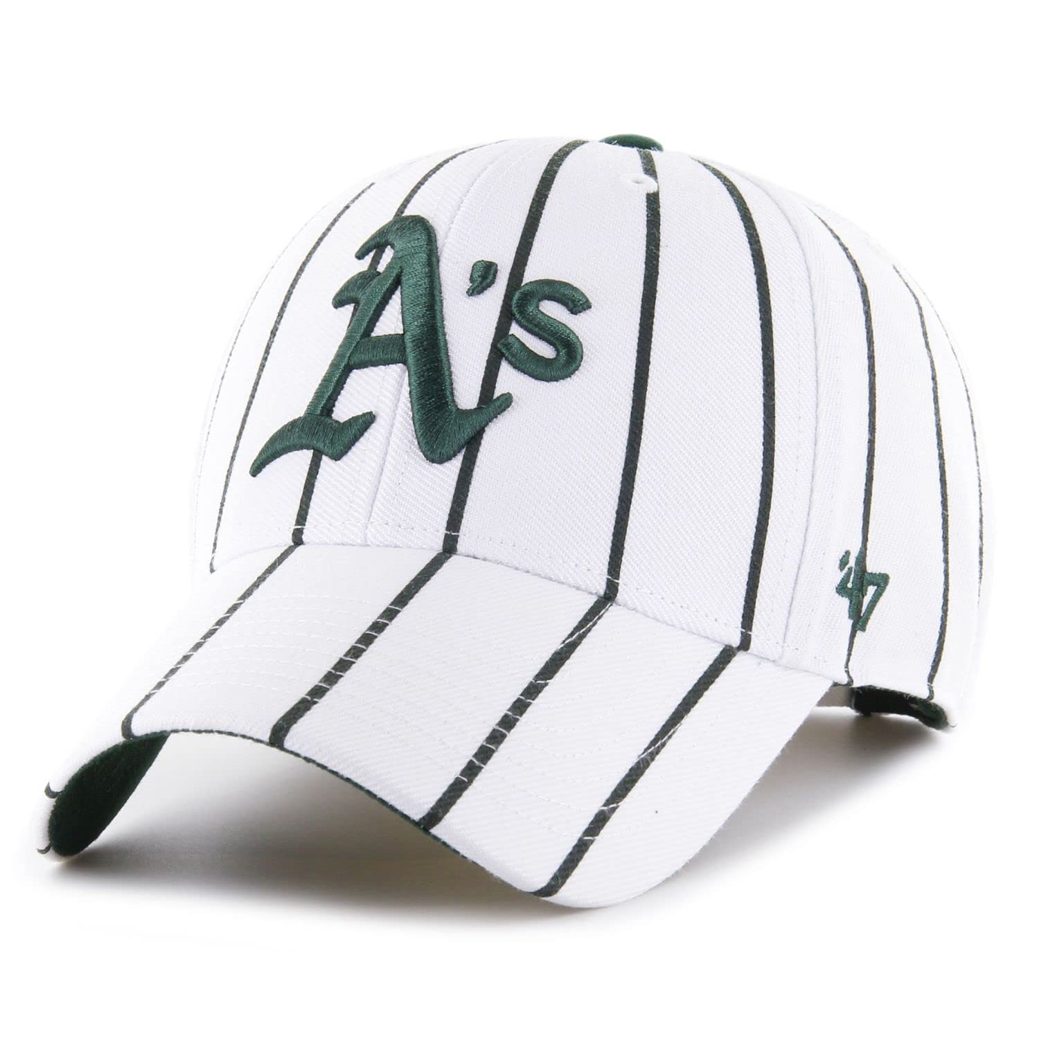 47 Brand Relaxed Fit Cap - Bird CAGE Oakland Athletics White