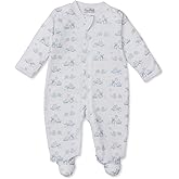 Kissy Kissy Baby Boys Infant Forest Fanfare Print Footie With Zipper