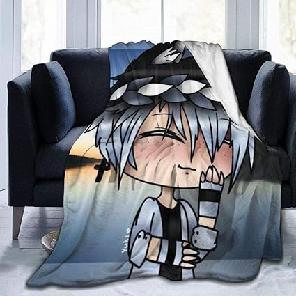 XYBHD Manta de Franela Gacha Life Series Gacha Girl Covers Manta para