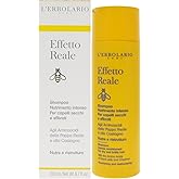 L'Erbolario Effetto Reale Intense Nourishment Shampoo – Clarifying Shampoo for Dry Scalp and Brittle Hair – Unisex Detangling Hair Cleanser - 6.7 oz