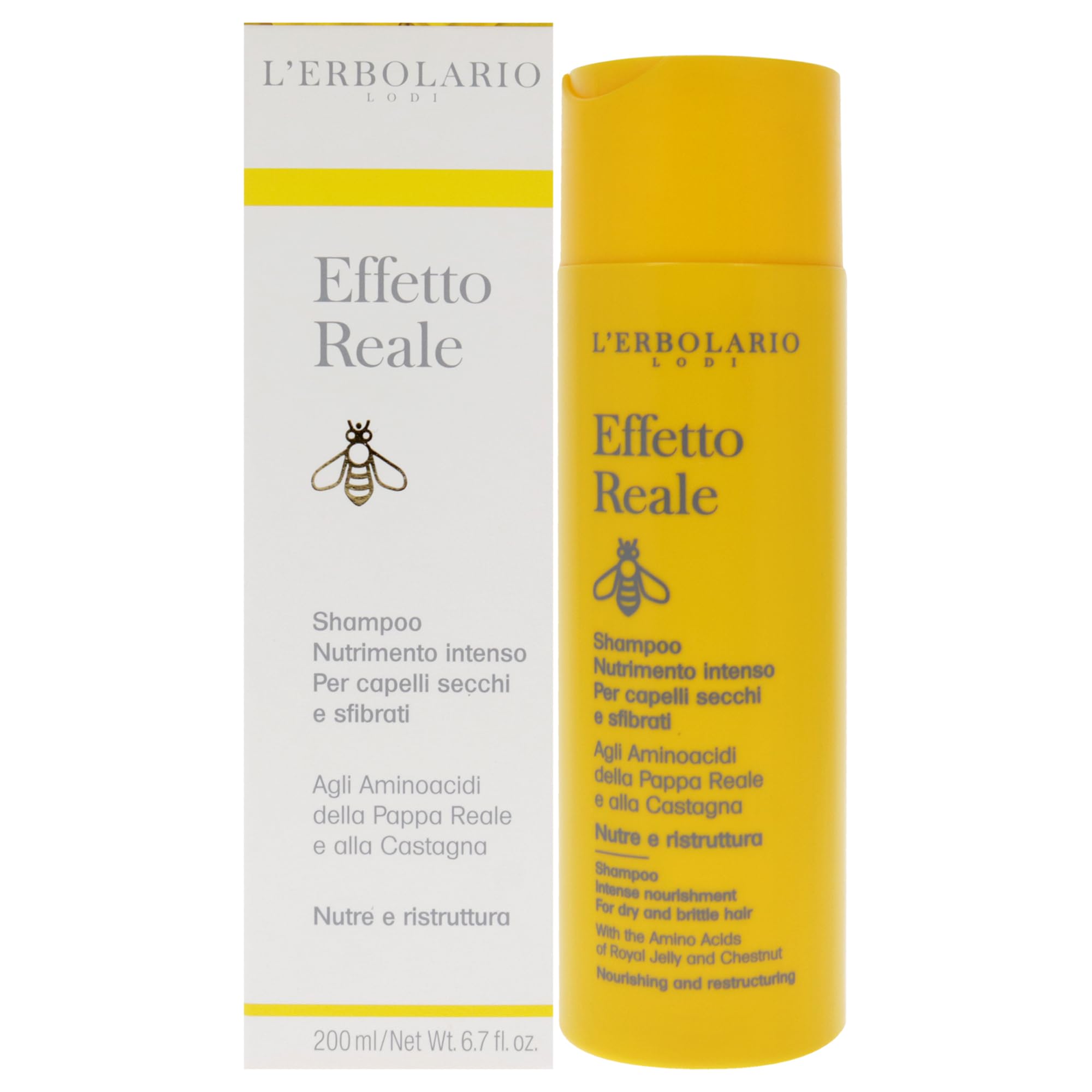 L'Erbolario Effetto Reale Intensive Nourishment Shampoo