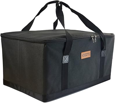 Amazon Yogoto コンテナボックス 大容量 60l 多機能 収納ボックス アウトドア キャンプ 収納ケース ブラック Yogoto アウトドア