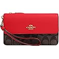Coach Women's Signature Foldover Wristlet