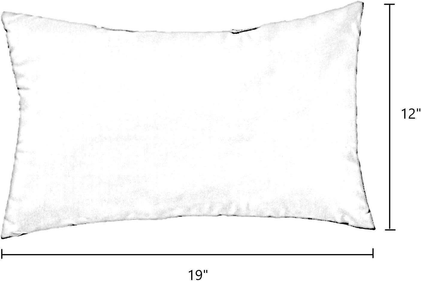 Greendale Home Fashions Set of 2 Outdoor 19x12-inch Rectangle Throw Pillows, Adobe Stripe : Garden & Outdoor