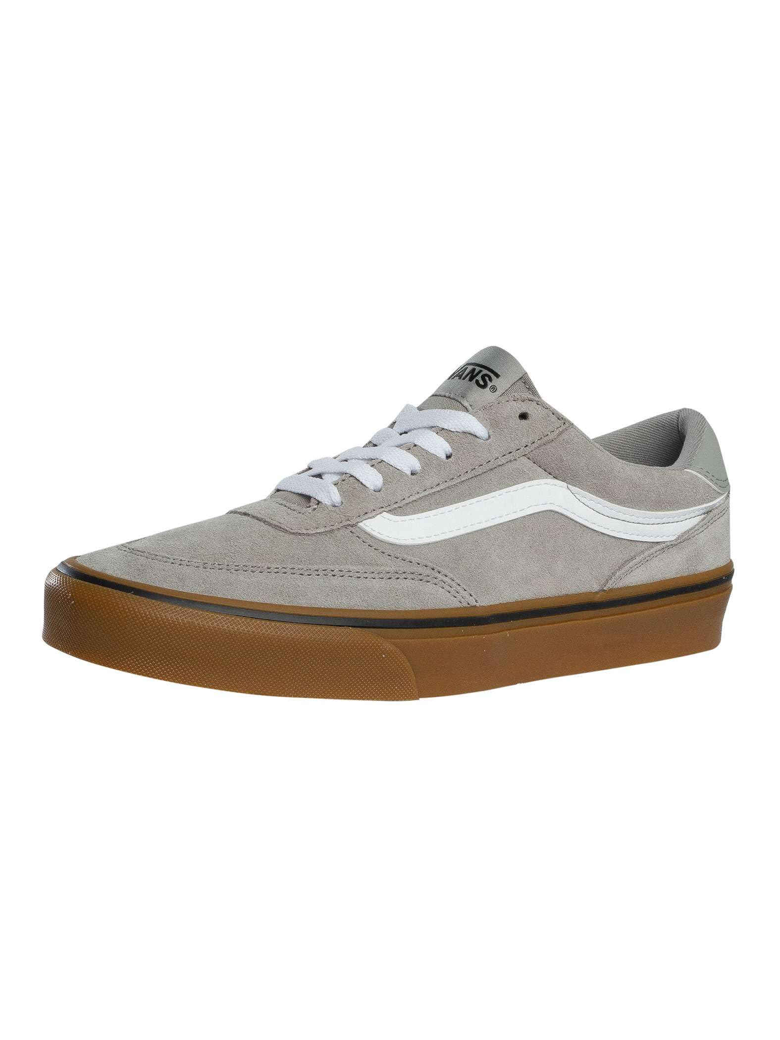Vans Men's Brooklyn LS Shoe | Low-Top Sneakers for Everyday Wear, Walking, Work & Fashion, Suede Gum Drizzle, 15 Image