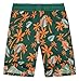 Halconia Men's Quick Dry Swim Trunks Beach Shorts Watershorts with Mesh Lining