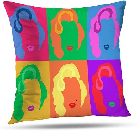 Amazon Com Marilyn Monroe Pillow Covers 18 X 18 Inch Throw Pillow