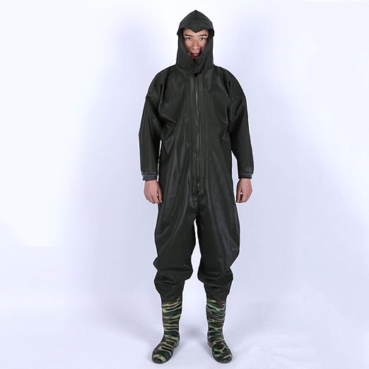 AORISSE Fishing Chest Waders, Chest Waders Padded Full Body Suit One