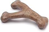 Benebone Puppy Wishbone Dog Chew Toy, Made in