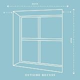 Caecus Straight Edge Dim-Out Roller Blind 60cm x 160cm Aubergine Easy Fit view 2