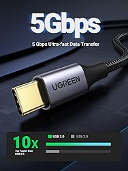 UGREEN USB to USB C Cable USB C 3.0 Cable 5Gbps