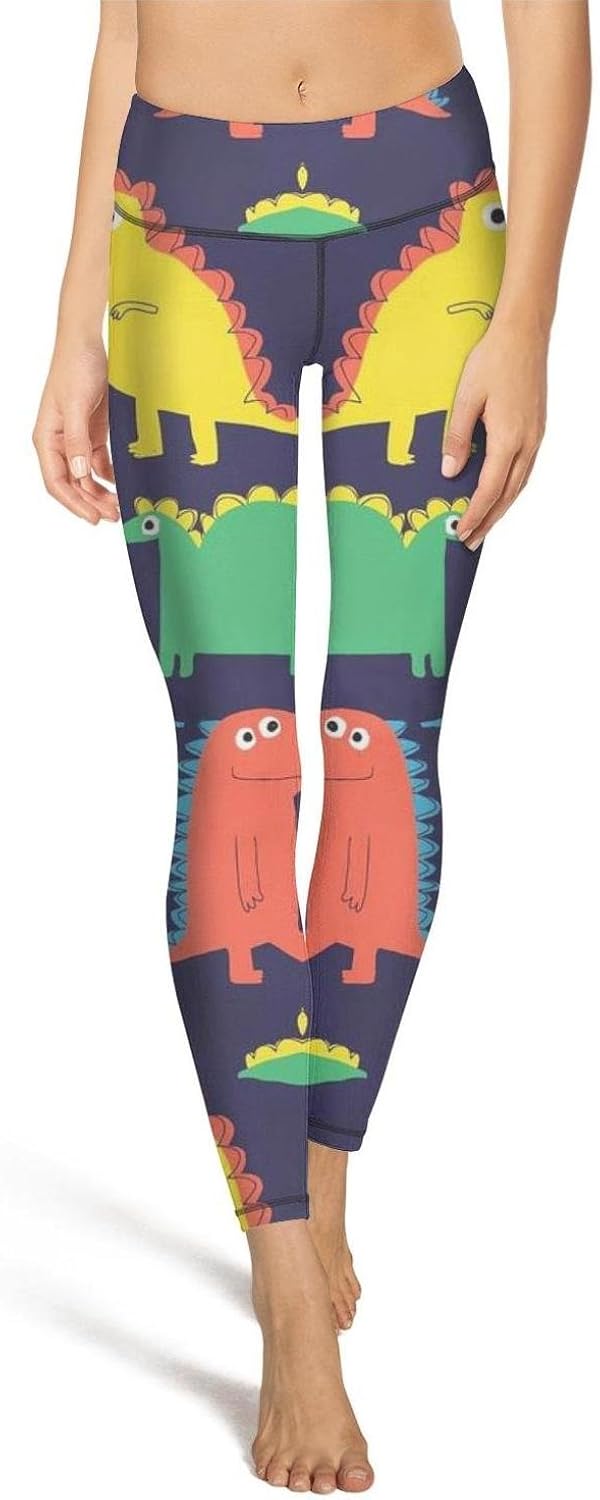 dinosaur workout leggings