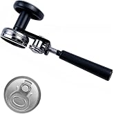 Manual Can Sealer 55mm Handheld Sealing Tool for Plastic Easy Open Cans, Home Kitchen Beverage Sealer for Small Batch Use