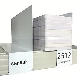 8Gnituhs 20 Pcs 25 * 12 CM 1MM Bookshelf
