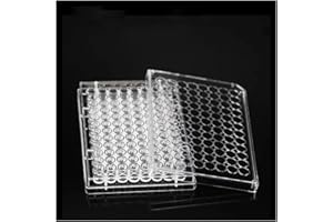 Lab Microscope Accessories 10pcs 6/12/24/48/96 Hole Disposable Cell Culture Plate(96 Hole)