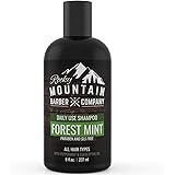 Men's Shampoo - Tea Tree Oil, Peppermint & Eucalyptus for All Hair Types – Prevents Dry Itchy Scalp – Paraben, SLS & DEA Free