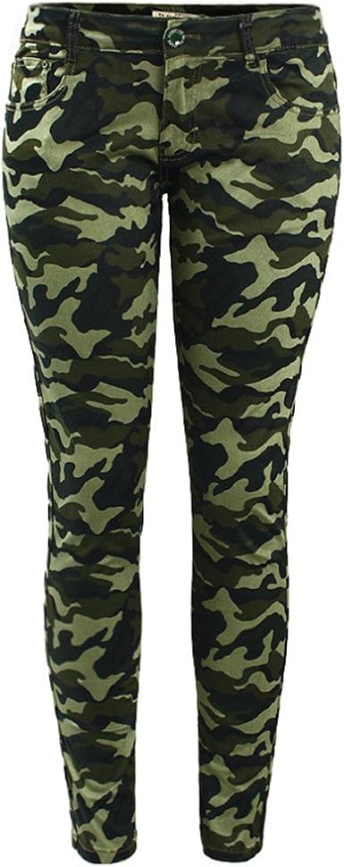 green camo pants women