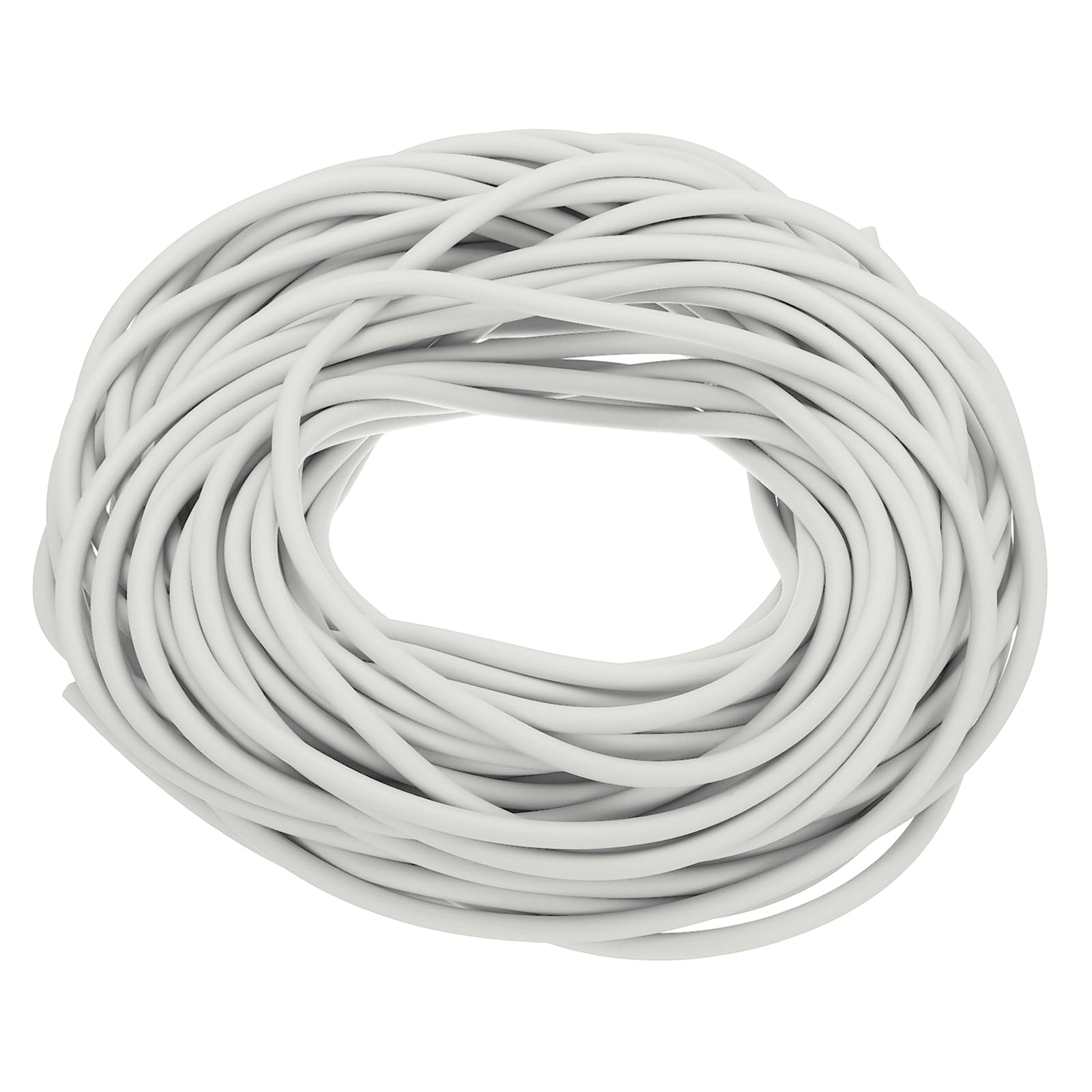 PATIKIL 98Ft Backer Rod 1/4 Inch EPDM Rubber Caulk Saver Concrete Expansion Joint Concrete Expansion Filler Weather Strip Seal for Gaps and Joints, White