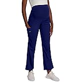 Landau ProFlex Tailored Fit Stretch 3-Pkt Maternity Scrub Pants for Women 2399 True Navy MED