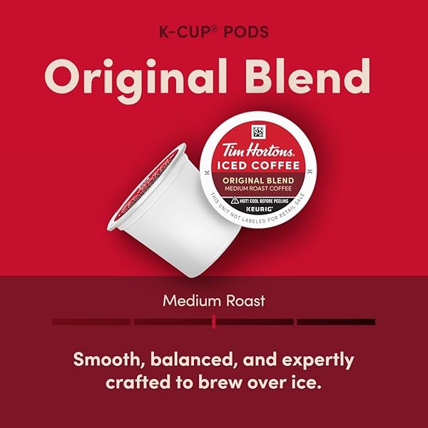 TIM HORTONS ORIGINAL BLEND BREW OVER ICE KCUPS 10CT