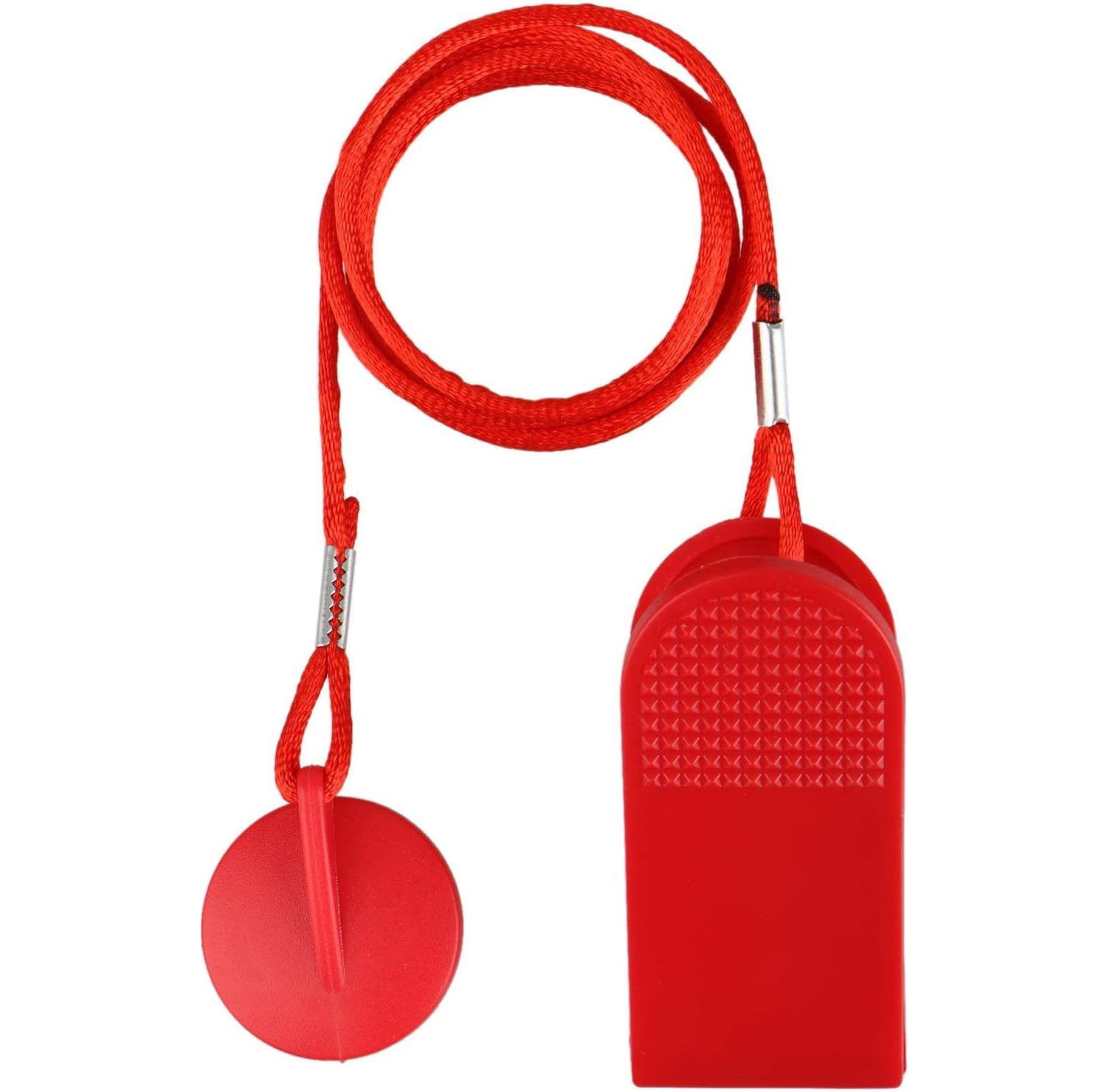 ShanBye Safety Key Treadmill,Treadmill Emergency Stop Universal Magnet Safety Key Magnet Security Lock Running Machine Emergency Stop for Most Treadmills Red 1.8cm