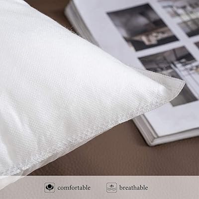 Buy Miulee Throw Pillow Insert Hypoallergenic Stuffer Pillow Inserts Decorative Rectangle Premium Sham Pillow Forms For Sofa Couch Bed 12x20 Inch White Online In Indonesia B07m8t2vbx