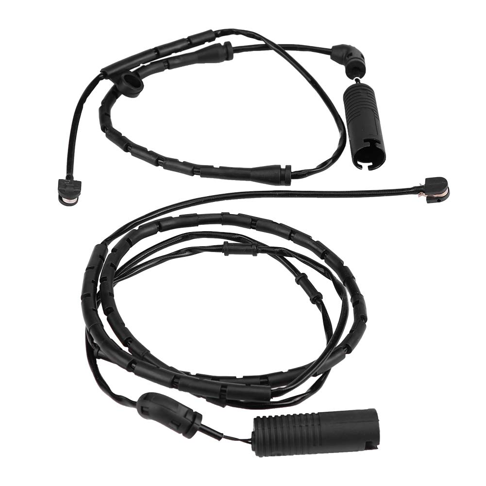 Brake Pad Sensor, Front 34356789492 + Rear 34356789493 Brake Pad Wear Sensor Kit front brake sensor pad auto brake sensor Fit for E46 E85 320i 323Ci 323i 325Ci