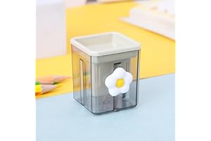 Creative Cute Cartoon Dual Hole Pencil Sharpener Handheld Sharpener Pen Knife for Easy and Efficient Pencil Shaping Rabbit Pa