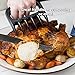 HomeGrit Premium Quality Meat Claws Pulled Pork Shredder BBQ Bear Claws Paws! Meat Forks Handler-Carving Meat Fruits – Mixing and Tossing Salad Protect your hands from burns! Easy lift hot large meat!
