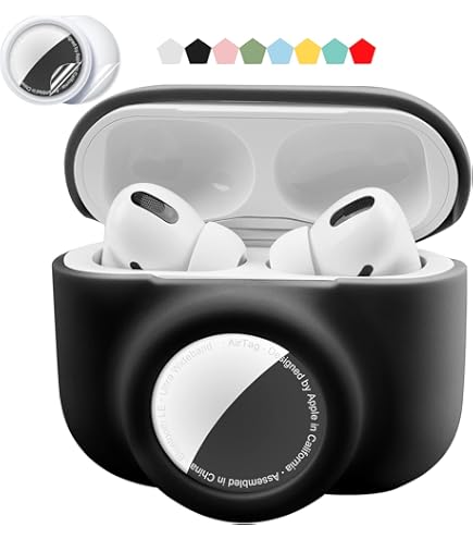Amazon.com: [2 Pack] for Airpods pro 2 airtag case,2 in 1 Case for