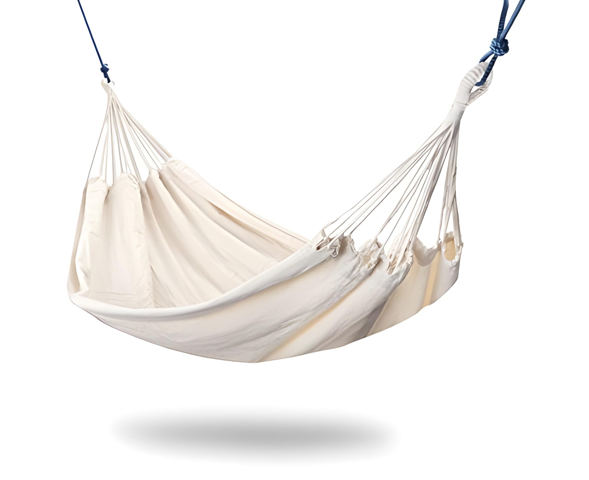 Primrose Tortola Outdoor Double Width Two Person Couple's Garden Furniture Hammock in Ivory