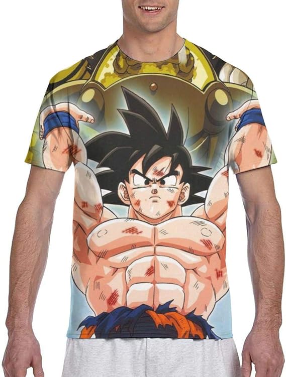 Amazon Co Jp Tシャツ メンズドラゴンボール 18 男女兼用 子供用 3dプリント 人気 柔らかい 半袖 吸水速乾 ゆったり 夏服 シャツ 下着 快適 日常用 肌着 プレゼント 服 ファッション小物