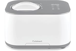 Cuisinart Freeze Ease 1-Quart Ice Cream Maker, Touchpad with 4 Presets: Ice Cream, Frozen Yogurt, Sorbet and Keep Cool, Built