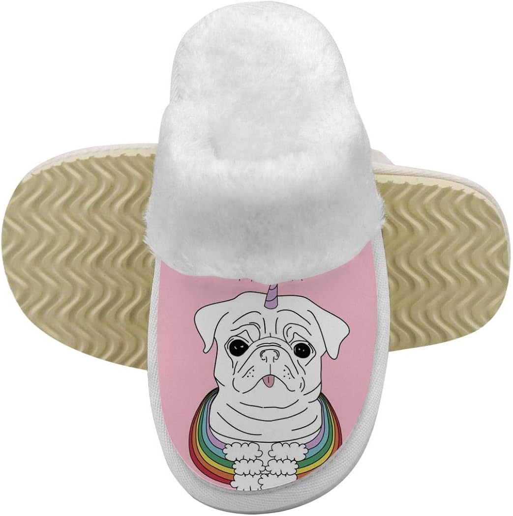 womens pug slippers
