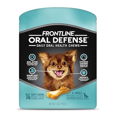 Daily Dental Chews for Small Dogs Frontline Oral Italy Ubuy