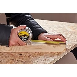 Stanley 0-33-527 8m Power Lock Tape with Blade Armor