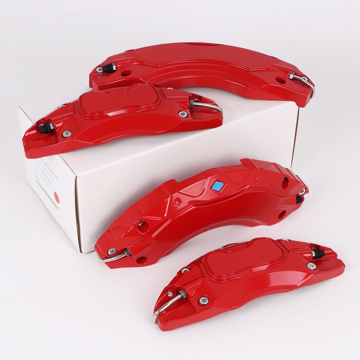 Photo 1 of ROINROJI Brake Caliper Cover for Toyota Camry 2019-2023 2024 RAV4 2020-2024 17 in 18 in Wheel Hub Front and Rear Car Caliper Covers Set of 4