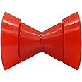 COLOFULWAY 4" Boat Trailer Roller Assembly Bow Roller with Spoke fits 1/2" Shaft