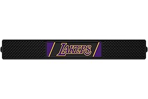 FANMATS - 14048 NBA Los Angeles Lakers Vinyl Drink Mat , 3.25"x24"
