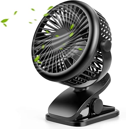 Amazon Co Jp Amzkey 卓上扇風機 Usb扇風機 クリップ式 大風量 3段階調節 静音 ミニファン 360 角度調整 熱中症対策 小型 携帯便利 Usb充電式 乾電池付き Kitchen Housewares