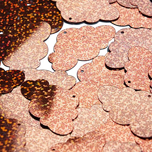 Couture Sequin Paillettes Copper Multi Reflective Metallic. In the Cloud 1.5