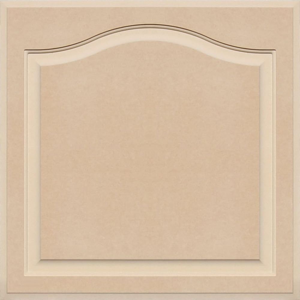 Unfinished Arch Top Door in MDF by Kendor, 24 High x 24 Wide