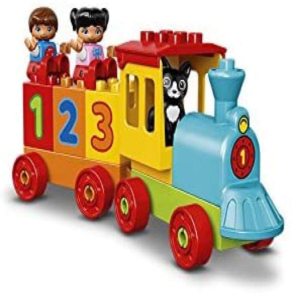 LEGO DUPLO Number Train 10847, Preschool, Pre-Kindergarten, Large Building Block Toys for Toddlers