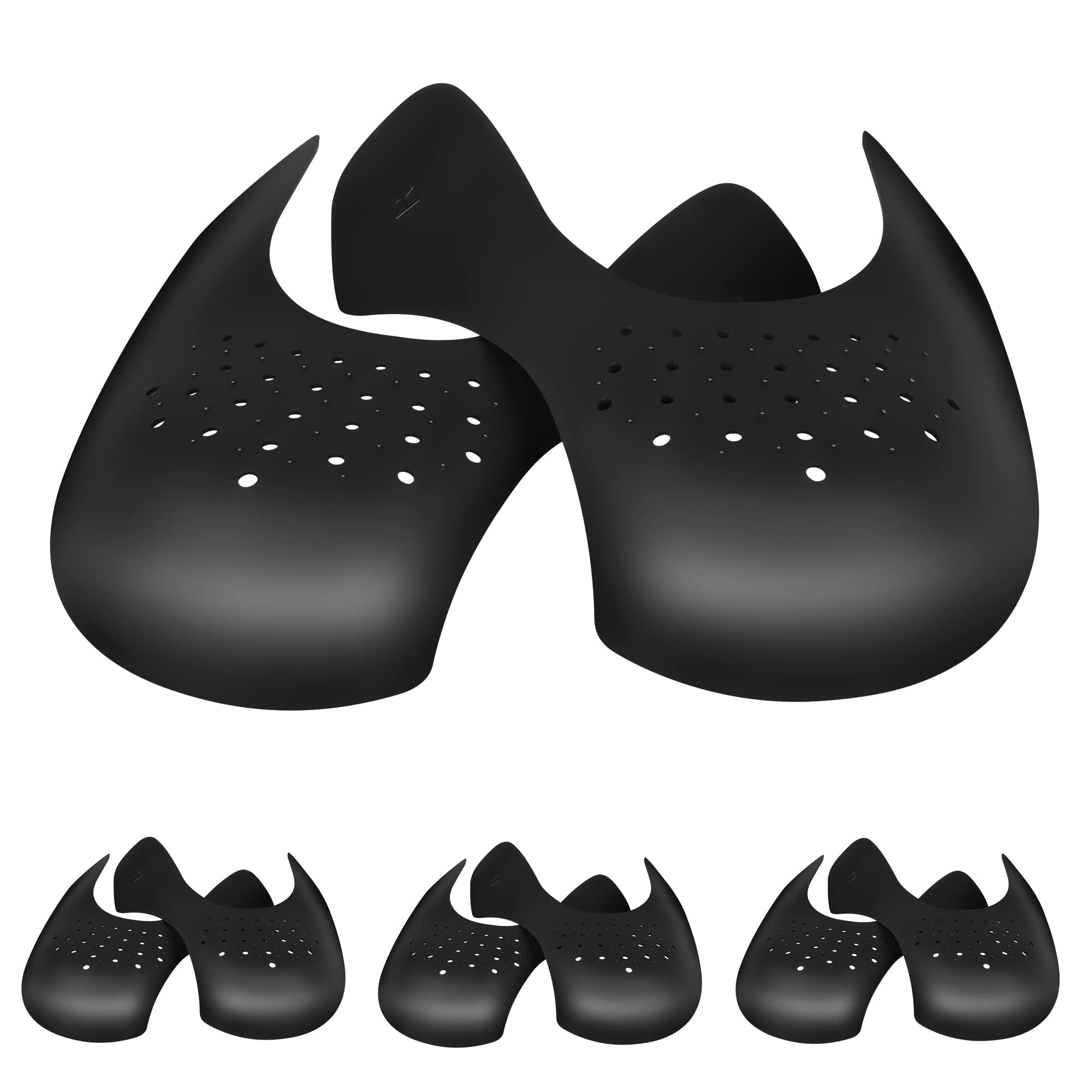 Photo 1 of Crease Protectors for Air Force 1 ? Jordan 1 ? Dunk Low, 4 Pairs Shoe Crease Protector, Crease Guard Suitable for Most Shoes, Anti Crease Shoe Protector for Men's 7.5-12/ Women's 5-8.5