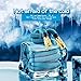 Gada Garden Hose -Expandable Water Hoses Set 8-Way Spray Nozzle - STRONG Lightweight Coil Flex, Collapsible Flexible Expanding Three LAYER Latex in Pocket (75ft)