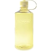 Nalgene Leak Proof Tritan BPA-Free Water Bottle - 32 oz Narrow Mouth - Made in the USA for Outdoor Use & Daily Hydration (Butter)