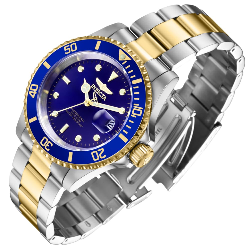Invicta Men's Pro Diver Quartz Watch with Stainless Steel Strap
