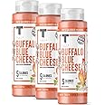 Taste Flavor Co. Grilling, Dipping Sauce and Marinade, Great Tasting, Low-Calorie Sauces, Keto Friendly, No Oils (3 Pack, Buffalo Blue Cheese)