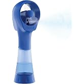 O2COOL Elite Handheld Misting Fan Battery Powered Blue | Yes