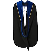 GraduationMall Graduation Doctoral Hood for Philosophy PhD Degree Deluxe Doctorate Academic Hood